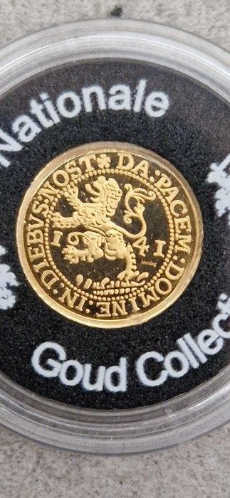 Nederland. Medal 14 karaat gouden herslag van De, Postzegels en Munten, Munten | Nederland
