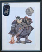 Patrick Block - Disney Star Wars print: Pete Vader - signed,, Nieuw