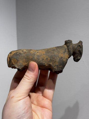 Oud-Chinees, Han-dynastie Fragment van een terracotta