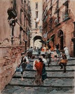 Francesco Tammaro (1939) - Gradoni dei quartieri (Napoli)