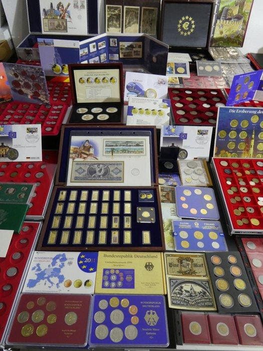 Europa. Collection of coins/banknote/medals/euro inkl. pp, Postzegels en Munten, Munten | Europa | Niet-Euromunten