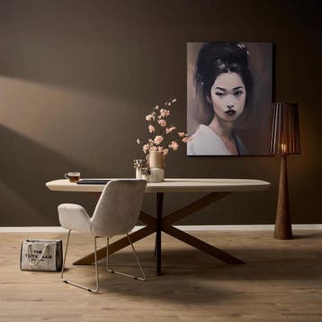 Eettafel Madison Sand | 200 cm | Deens Ovaal | Starfurn, Huis en Inrichting, Ophalen of Verzenden, Nieuw