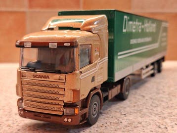 Lion Toys, Tematoys 1:50 - Model vrachtwagen - Scania 114L, Nieuw