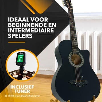 2dekans | Finesse Akoestische Gitaar - met Videocursus -, Ophalen of Verzenden, Zo goed als nieuw