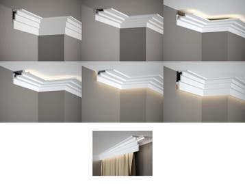 QL025 Multi Plint (110 x 60 mm), HDPS, lengte 2 m, Ophalen of Verzenden