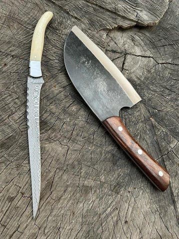 K Romain - Keukenmes - Chefs knife - Door K. Romain