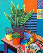 Piotr Wrona - Martwa natura z sukulentami