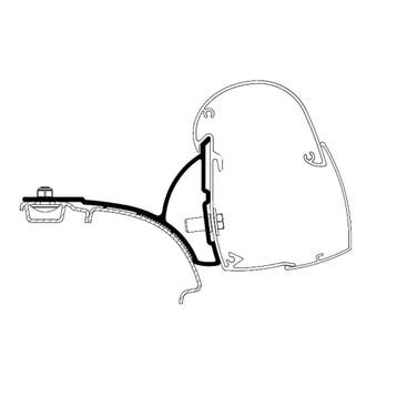 Thule Adapterset 5102 VW T5, Nieuw