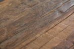 industrieele bijzettafel BARRACUDA 40cm gerecycled hout met, Huis en Inrichting, Ophalen of Verzenden, Nieuw