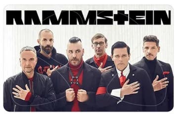 Rammstein - Pikcard met 4 plectrums officiële merchandise, Verzamelen, Ophalen of Verzenden, Nieuw, Instrument of Toebehoren