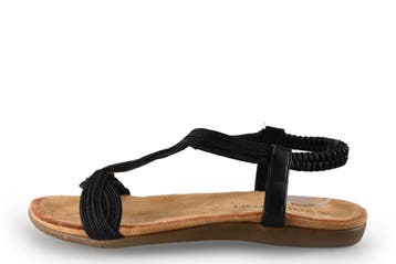 Dolcis Sandalen in maat 39 Zwart, Dolcis, Verzenden, Zwart, Sandalen of Muiltjes