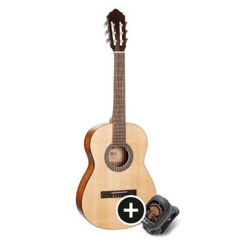 Cort AC200 Klassieke Gitaar 3/4 Naturel Mat, Ophalen of Verzenden, Nieuw