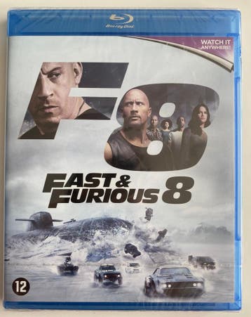 FAST & FURIOUS 8 (IN SEAL) (BLURAY), Verzenden, Gebruikt