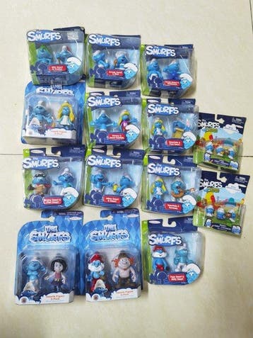 PEYO - Speelgoed Smurfs Dolls 14 Box - 2010-2020
