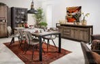Woonkamerset Cadzand - industriele woonkamers, Huis en Inrichting, Complete eetkamers, Nieuw