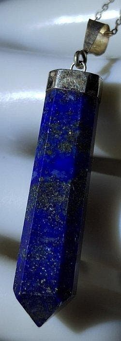 Lapis lazuli hanger - Hoge kwaliteit - 24,60 ct Geen