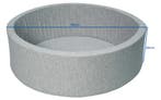 Speelgoed Ballenbak Pastel | 90x30 | A-kwaliteit, Ophalen of Verzenden, Nieuw, Jongen of Meisje