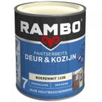 Rambo Pantserbeits Deur & Kozijn Dekkend Zijdeglans - Kla..., Bruin, Nieuw, Beits, Ophalen of Verzenden