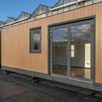 Prefab tiny house modern Berlijn model – wees snel, Caravans en Kamperen