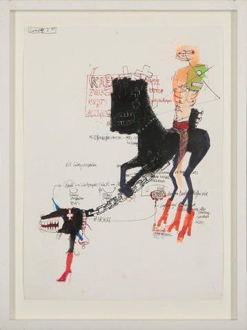 Kinki Texas (Holger Meier, 1969) - Original Werk in Gouache