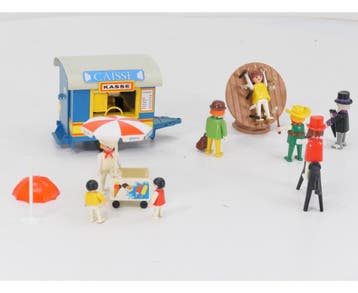 Playmobil 3545 Circus messenwerper 70% compleet #9590, Ophalen of Verzenden, Gebruikt