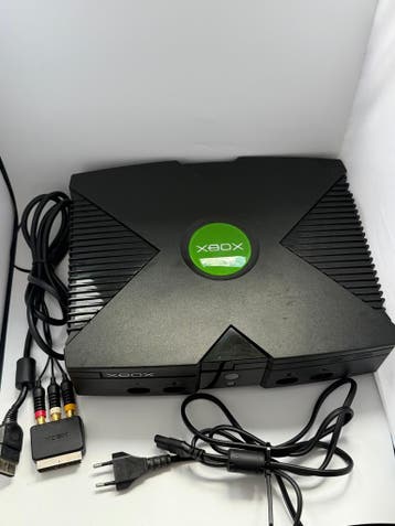 Xbox Classic / Original Xbox – Console met AV-kabel, SCART-a, Verzenden, Gebruikt