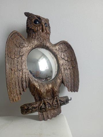 Kapstok - Hout, Glas - Frankrijk - Kapstok spiegel (Zonder