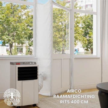 Universele Raamafdichtingskit 400 cm – Voor Mobiele Airco -, Witgoed en Apparatuur, Verzenden, Nieuw