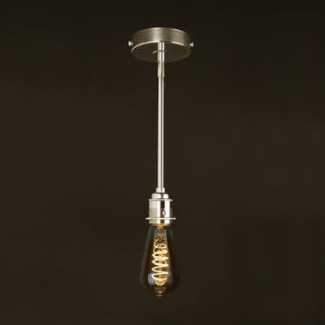 Plafondlamp Manhattan No. 031 Nikkel E27, Nieuw