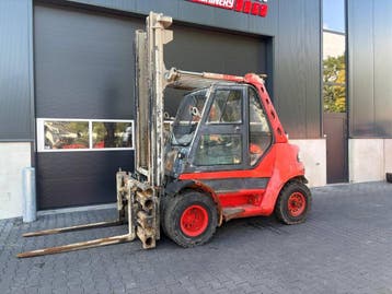 Veiling: Ruw-Terreinheftruck Linde H80D Diesel 8000kg 2007, Ophalen, Linde, Ruwterrein, Diesel