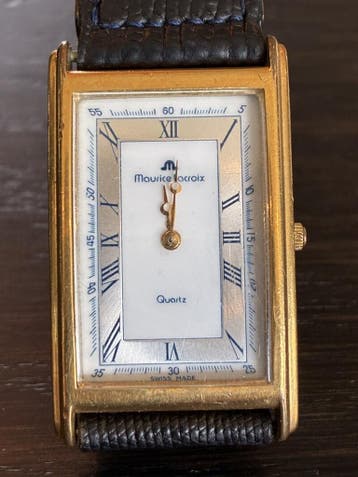 Vintage Horloge, Maurice Lacroix, Tank /Les Classiques 58, Nieuw