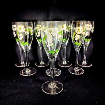 Perrier-Jouët - Emile Gallé - Champagneglas (8) - Bell