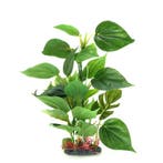 Kunstmatige Aquarium Plant Grote Groene Bladeren Decor, Dieren en Toebehoren, Verzenden, Nieuw