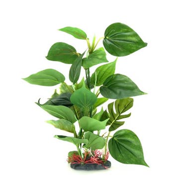 Kunstmatige Aquarium Plant Grote Groene Bladeren Decor, Verzenden, Nieuw