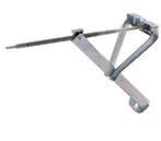 AL-KO Uitdraaisteun 800kg 19x50.5cm, Nieuw
