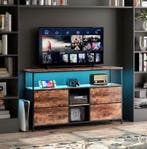 Nieuwe TV-kast / Ladekast met LED-verlichting - Dressoir TV, Huis en Inrichting, Verzenden, Nieuw, Met lade(s)