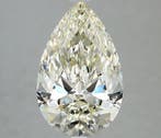 1 pcs Diamant (Natuurlijk) - 2.71 ct - Peer - J - VS1 -, Sieraden, Tassen en Uiterlijk, Nieuw