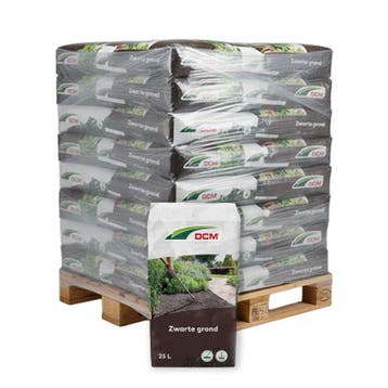 Pallet DCM Bemeste Zwarte Grond 90x25L (2250L), Ophalen of Verzenden