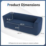 LIVSK Dubbele Opblaasbare Bank - Afneembare Wasbare Hoes - A, Verzenden, Nieuw