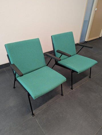 Ahrend de Cirkel - Wim Rietveld - Fauteuil (2) - Oase -, Antiek en Kunst