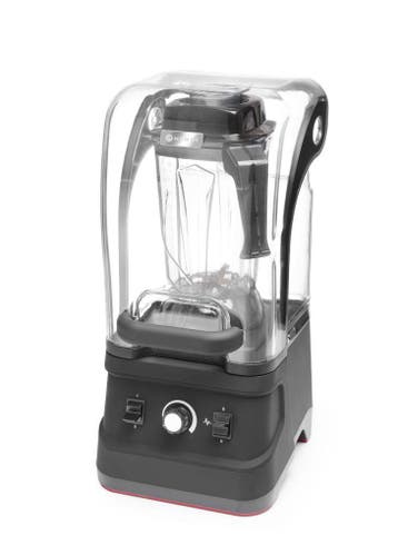 Hendi Bar Blender met Dempkap | 2,5L | Zwart | 220–240V | 16, Ophalen of Verzenden, Nieuw in verpakking