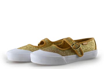 Vans Ballerinas Meisjes in maat 34 Goud, Jongen of Meisje, Zo goed als nieuw, Vans, Verzenden