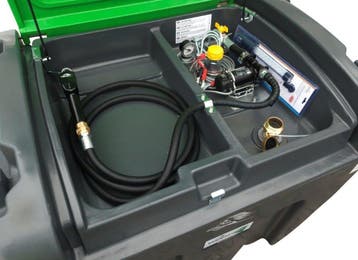 Dieseltank mobiel TM 900 liter + 12V pomp, Verzenden
