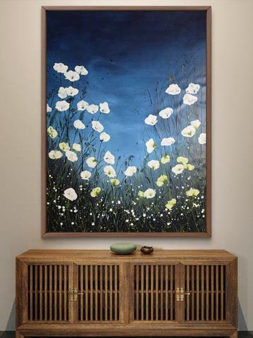 Alla Faber - Poise. Serie: Poppies XXL