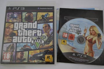 GTA V - Grand Theft Auto Five (PS3), 1 speler, Verzenden, Zo goed als nieuw, Online