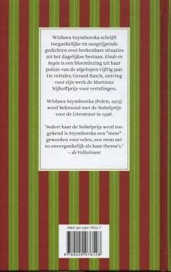 Einde en begin / Nobelprijsbibliotheek / 4 9789029076128, Verzenden, Zo goed als nieuw, W. Szymborska