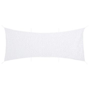 vidaXL Camouflagenet met opbergzak 627x290 cm wit, Verzenden, Nieuw