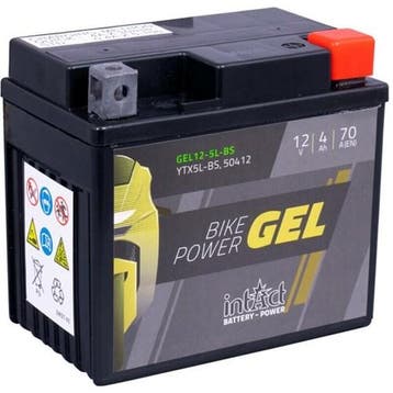 Intact Bike-Power Gel Accu 12V 4Ah 113X70X105, Verzenden, Nieuw