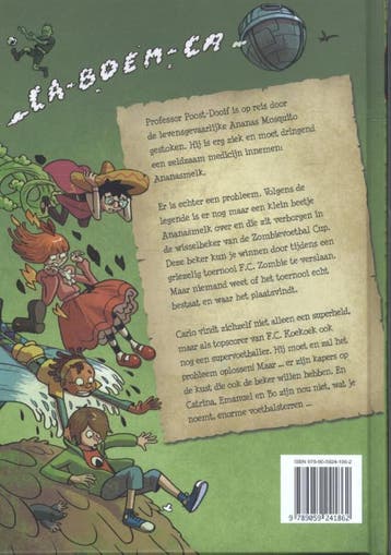 Zombie voetbal zorgen / De avonturen van Carlo Cabana, Verzenden, Zo goed als nieuw, Bjorn Van den Eynde