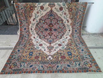 Isparta - Tapijt - 283 cm - 197 cm - handgemaakt Turks, Huis en Inrichting, Nieuw